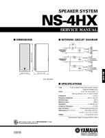 Yamaha NS-4-HX-Service-Manual 
